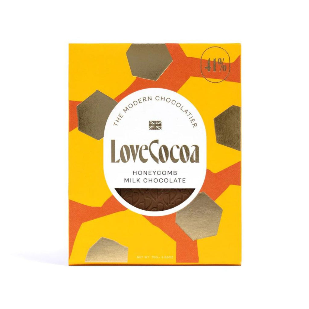 Love Cocoa - Honeycomb Milk Chocolate 75g