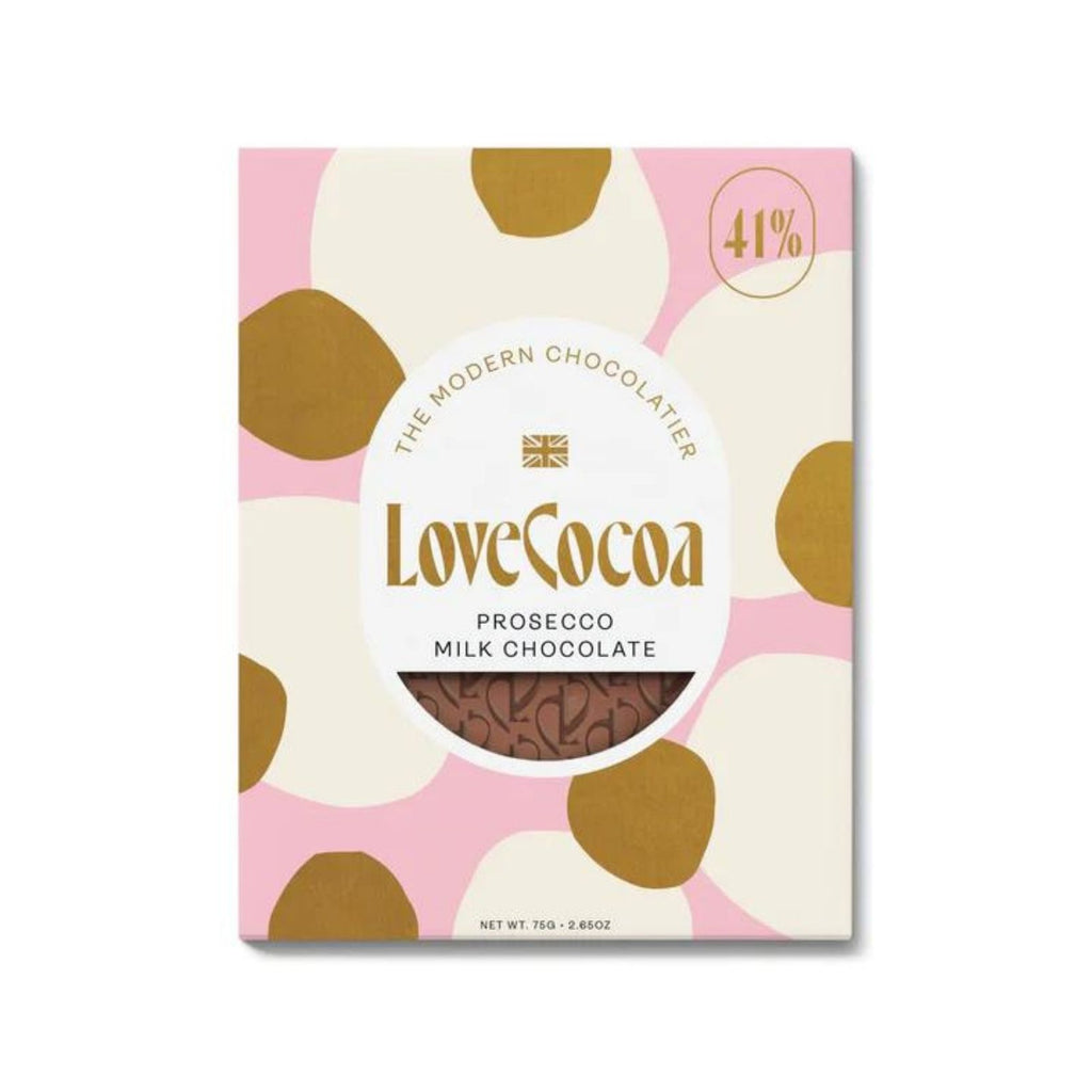 Love Cocoa - Prosecco Milk Chocolate 75g