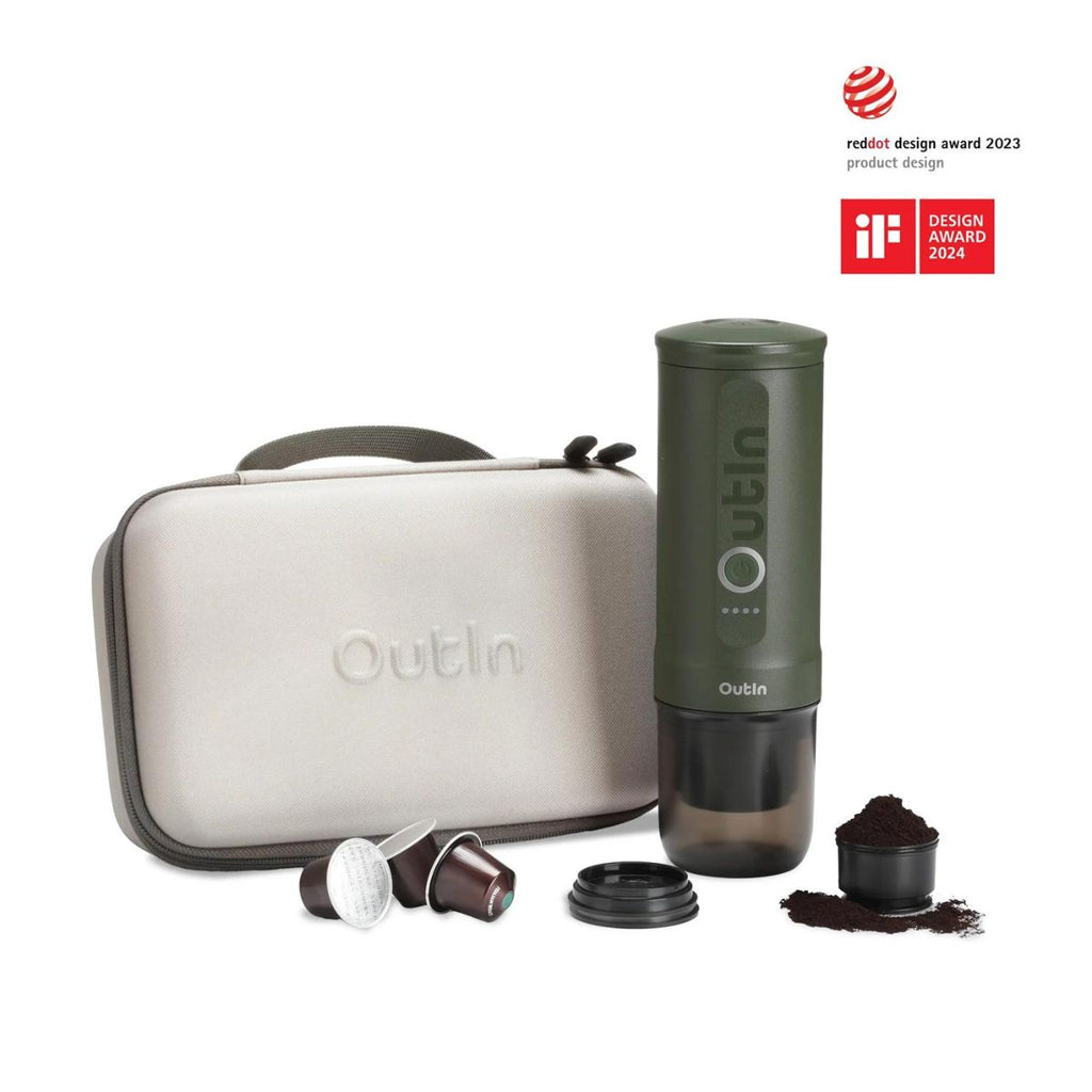 Outin - Nano Portable Espresso Machine Gift Set