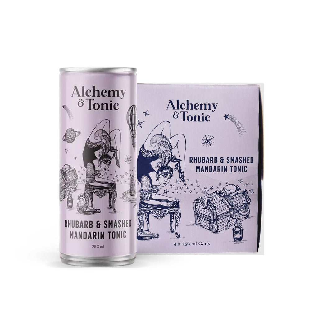 Alchemy & Tonic - Rhubarb & Smashed Mandarin Tonic