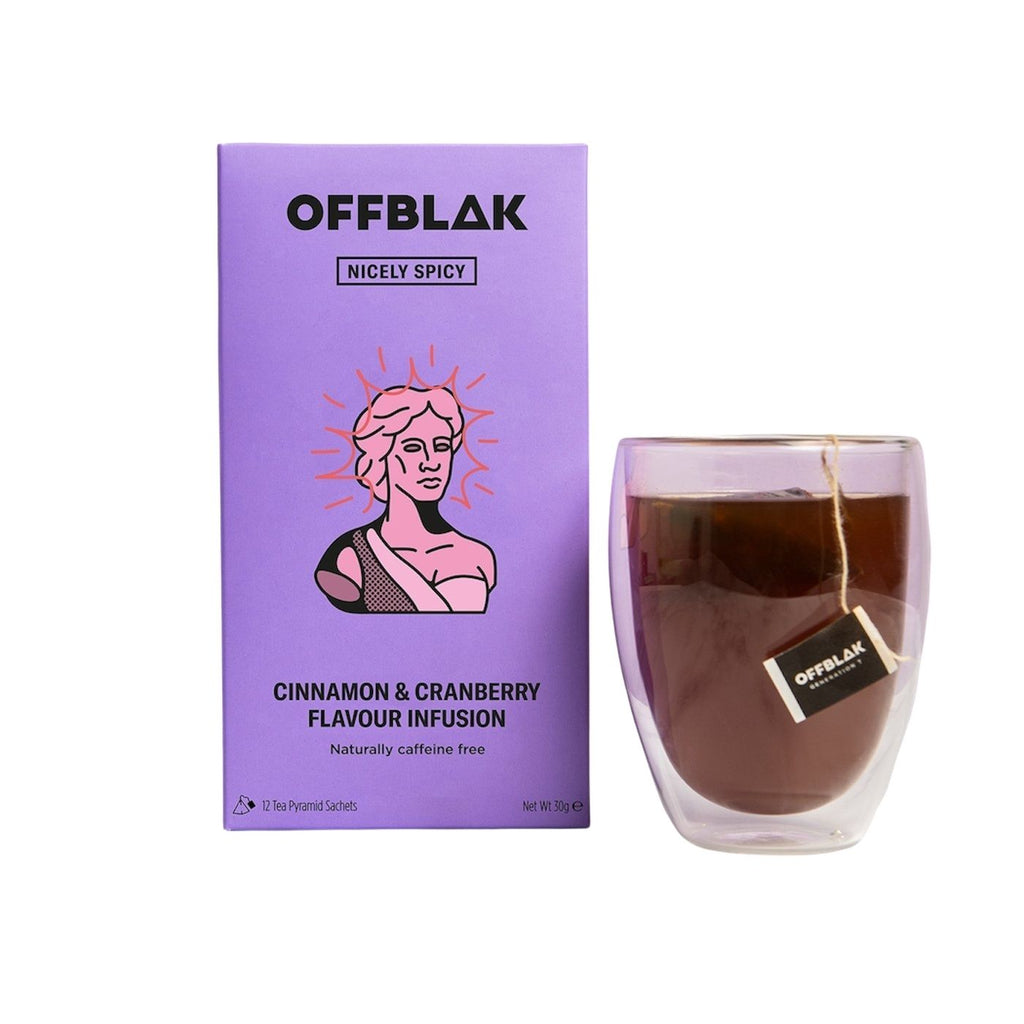 OFFBLAK - Nicely Spicy - Cranberry & Cinnamon Herbal Tea