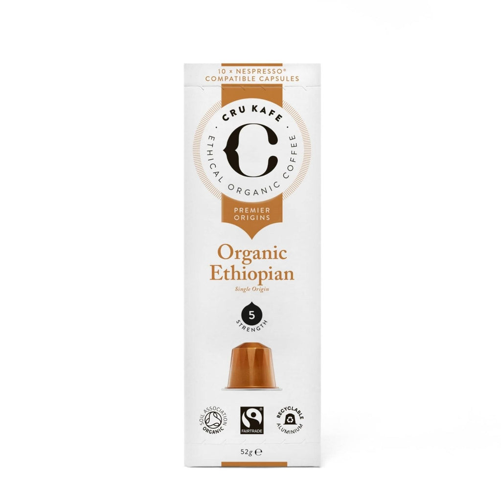 CRU Kafe - Organic Ethiopian Coffee Capsules