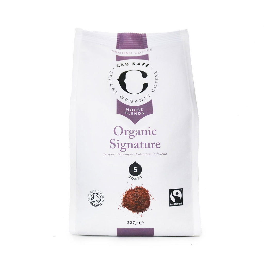 CRU Kafe - Organic Signature Blend Coffee Grounds