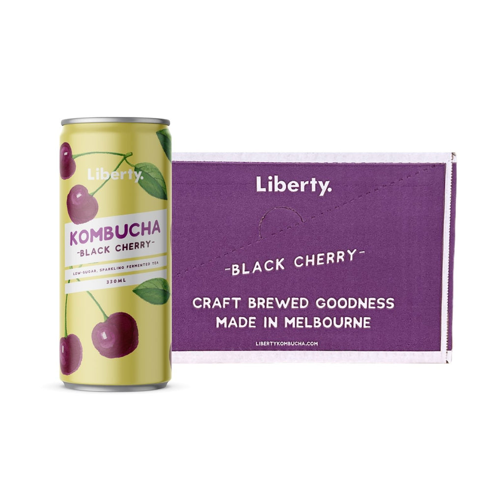 Liberty - Black Cherry Kombucha