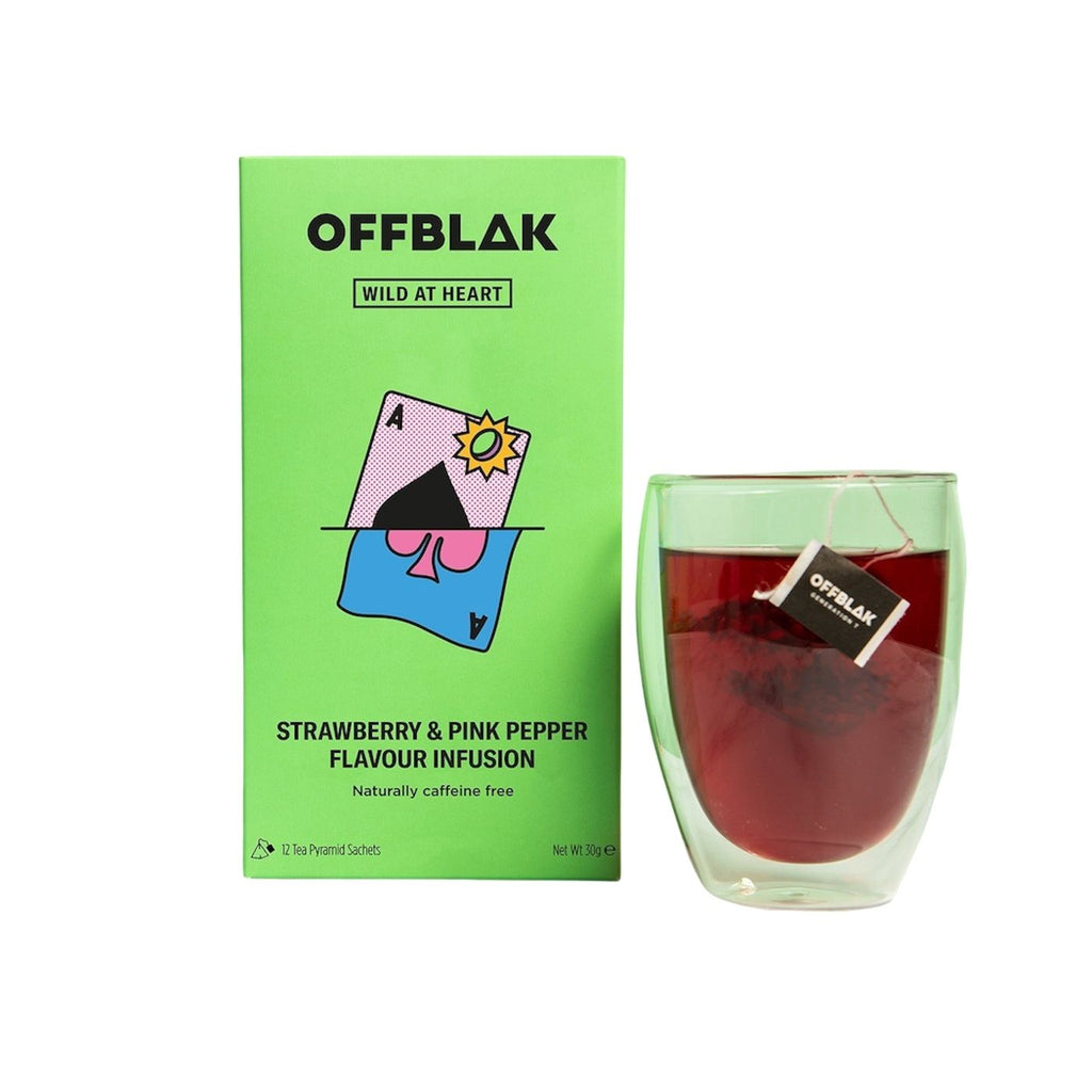 OFFBLAK - Wild at Heart - Strawberry & Pink Pepper Fruit Tea