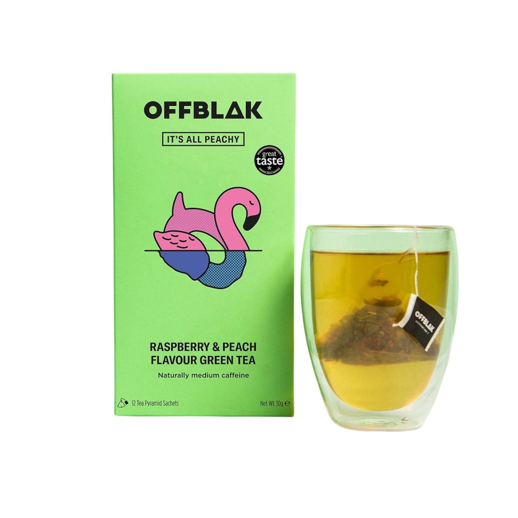 OFFBLAK - It's All Peachy - Raspberry & Peach Green Tea