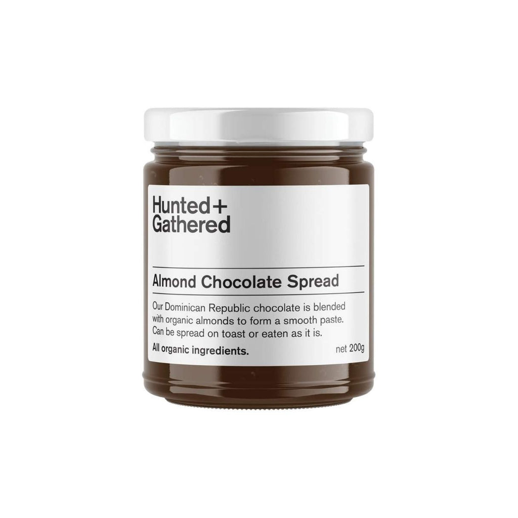 Hunted + Gathered - Organic Almond Chocolate Spread 200g
