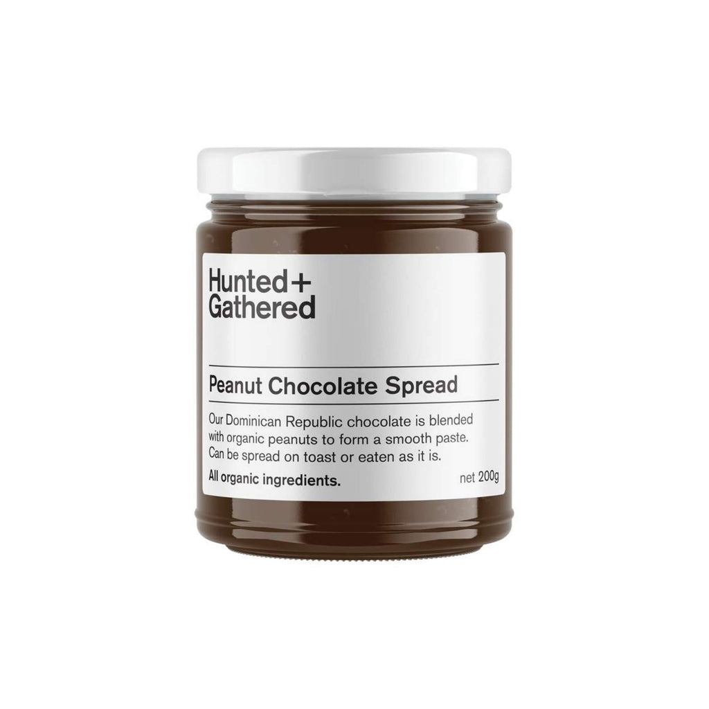 Hunted + Gathered - Organic Peanut Chocolate Spread 200g