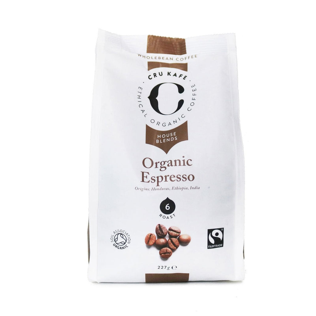 CRU Kafe - Organic Espresso Blend Coffee Beans