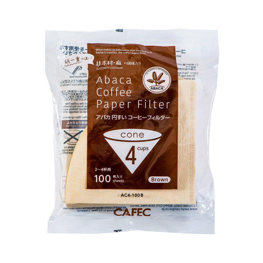 CAFEC - Abaca Cone-shaped Paper Filter